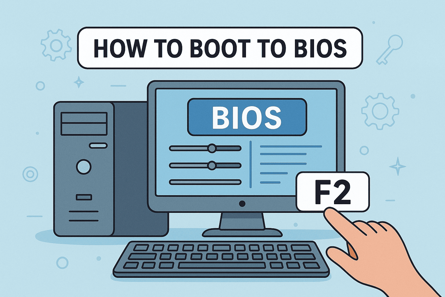 how to boot to bios