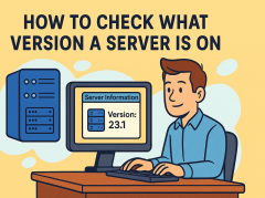 how to check what version a server is on