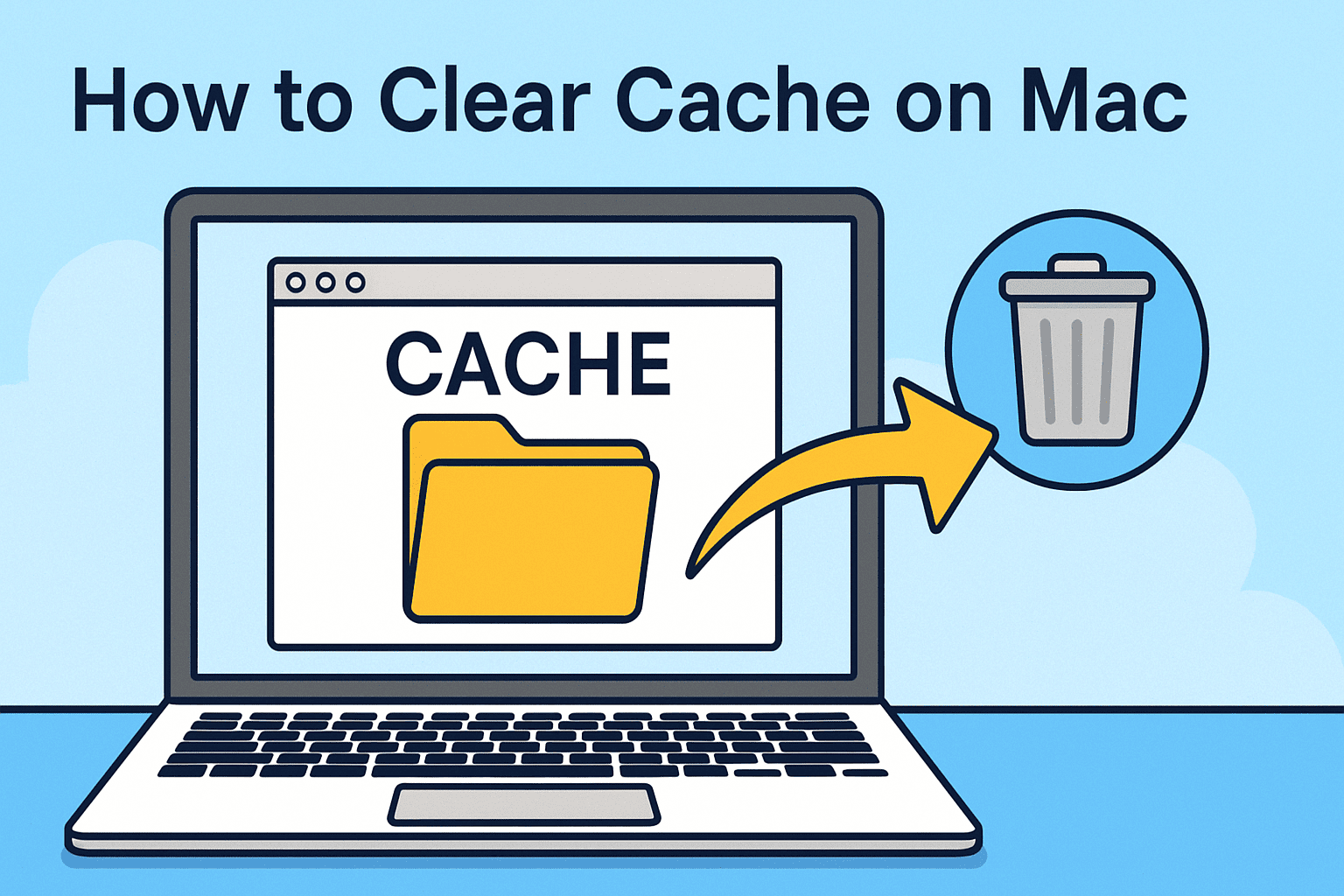 how to clear cache on mac