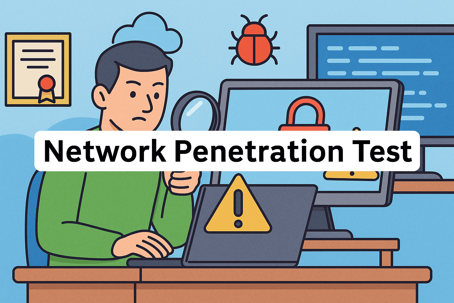 how to conduct a comprehensive network penetration test