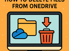 how to delete files from onedrive