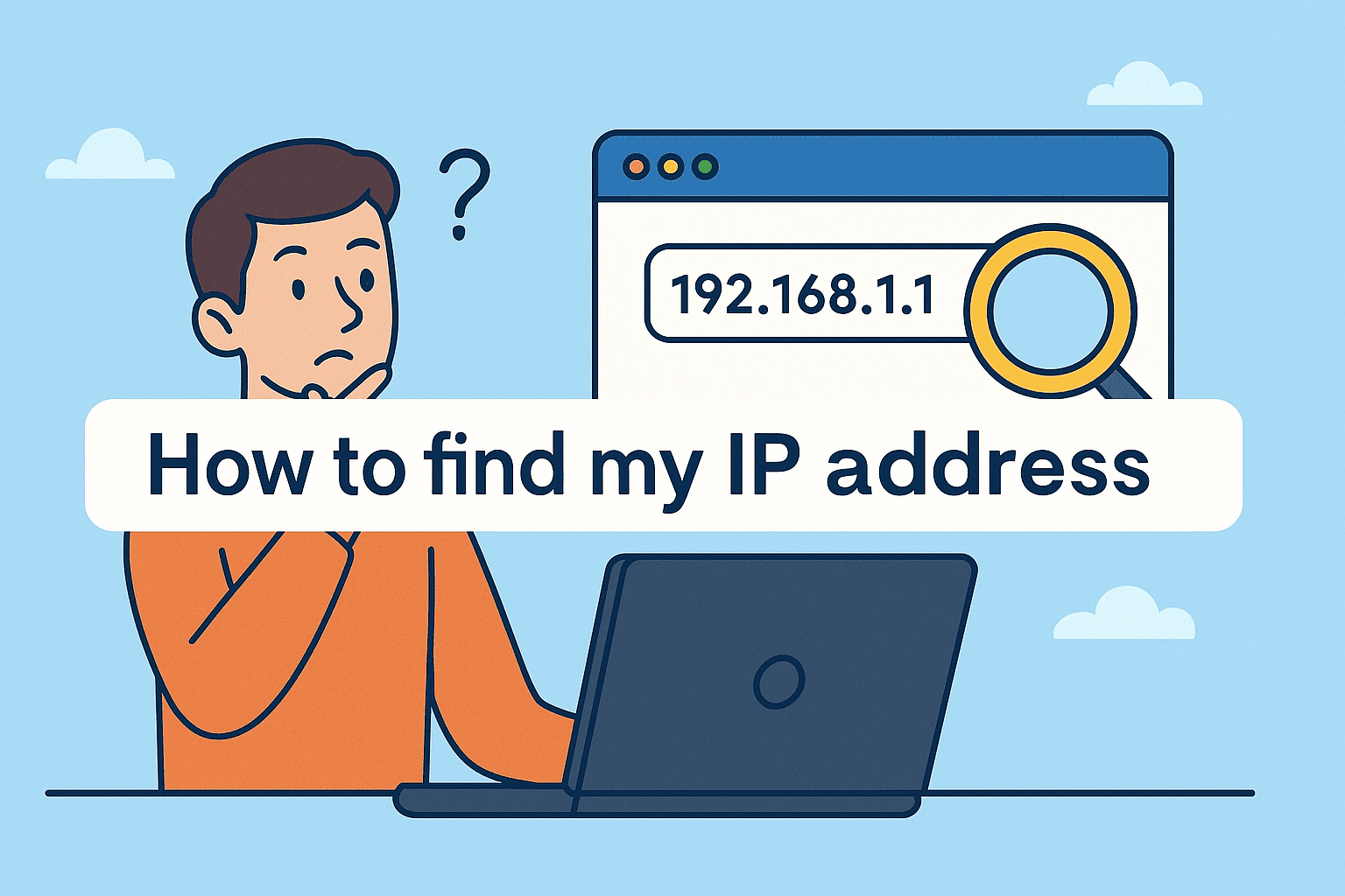 how to find my ip address