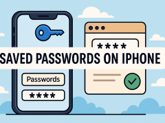 how to find saved passwords on iphone
