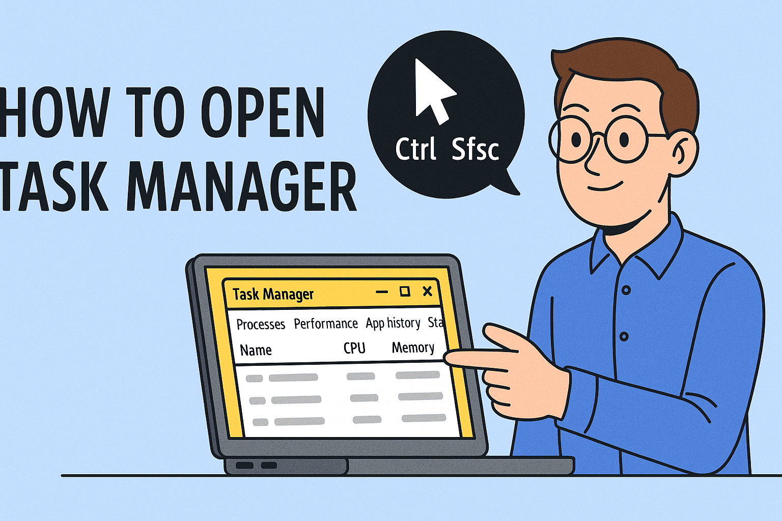 How to Open Task Manager