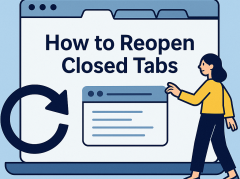 how to reopen closed tabs