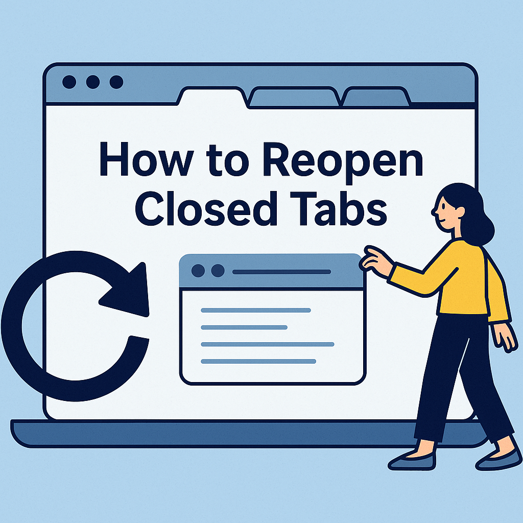 how to reopen closed tabs