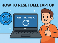 how to reset dell laptop
