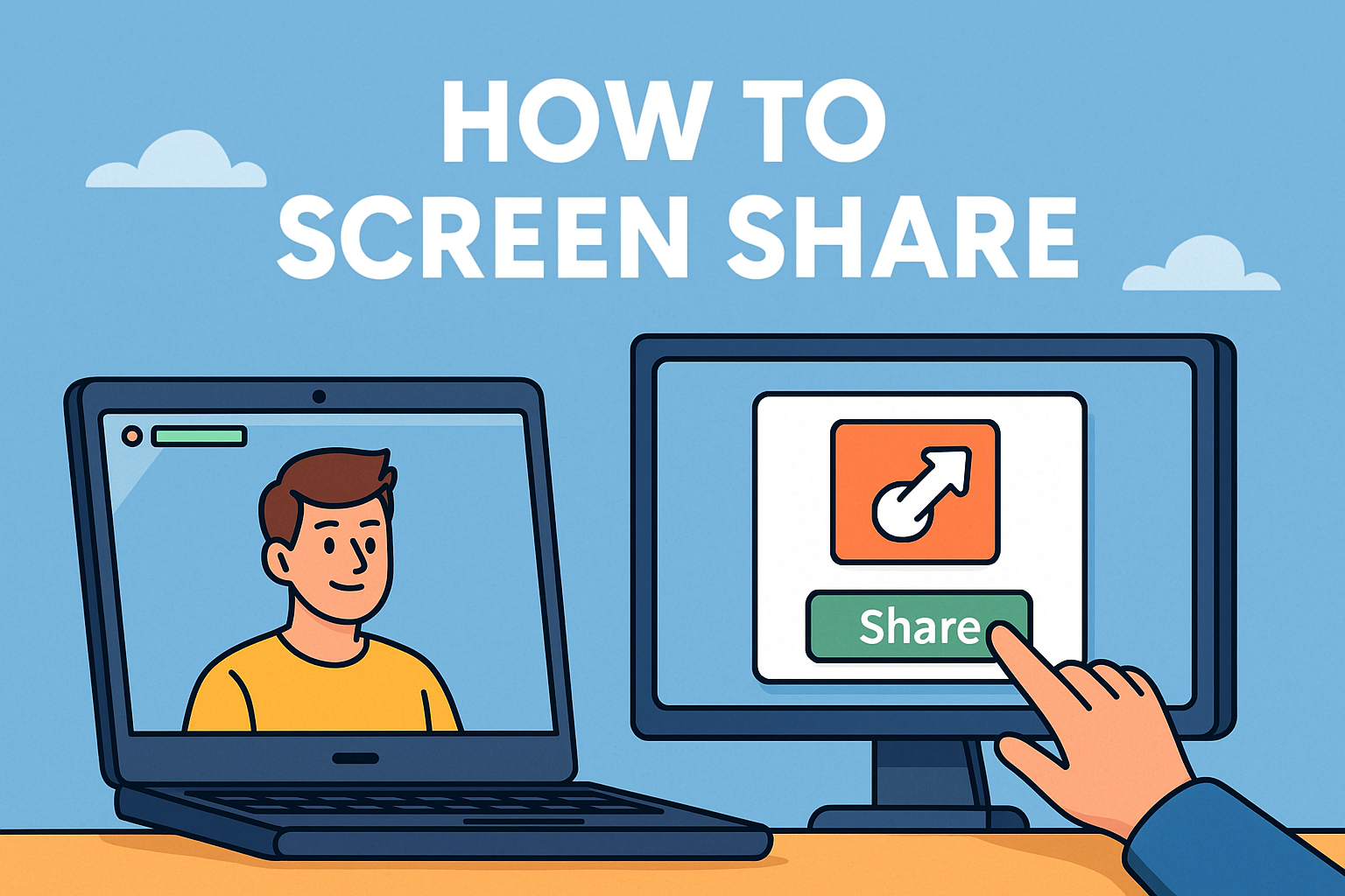 how to screen share