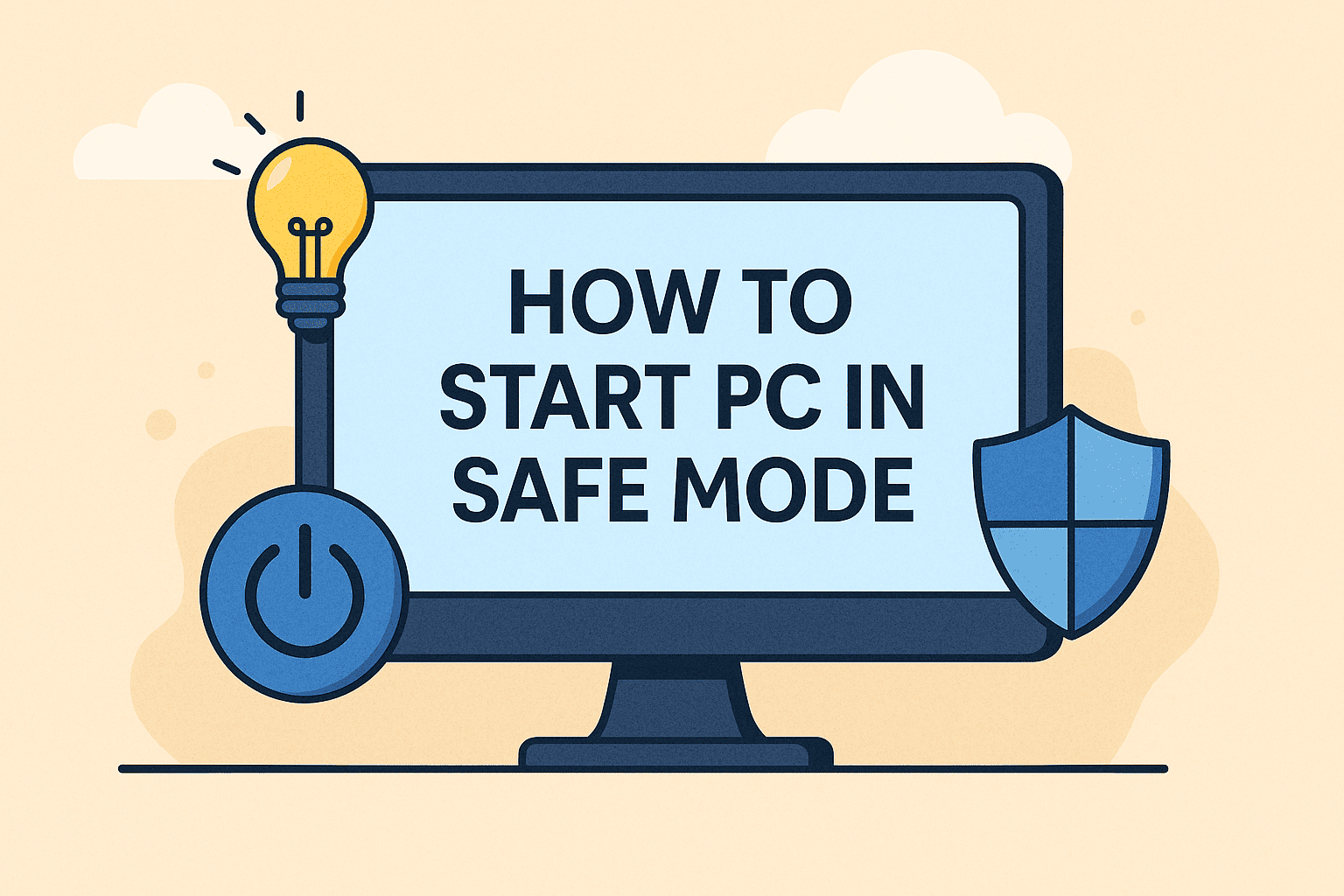 how to start pc in safe mode