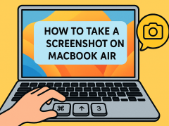 how to take a screenshot on macbook air