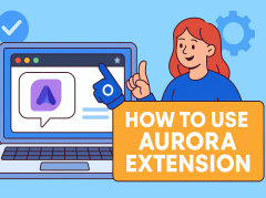how to use aurora extension
