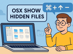 osx show hidden files