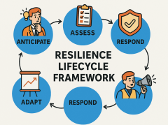 what are the 5 key stages of resilience lifecycle framework