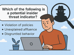 Which of the Following is a Potential Insider Threat Indicator
