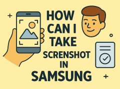 how can i take screenshot in samsung