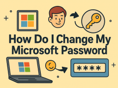 how do i change my microsoft password