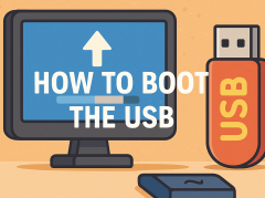 how to boot the usb