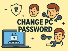 how to change pc password