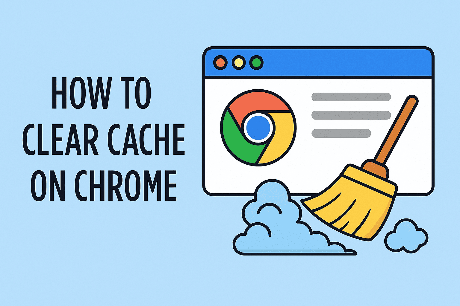 how to clear cache on chrome