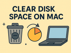 how to clear disk space on mac