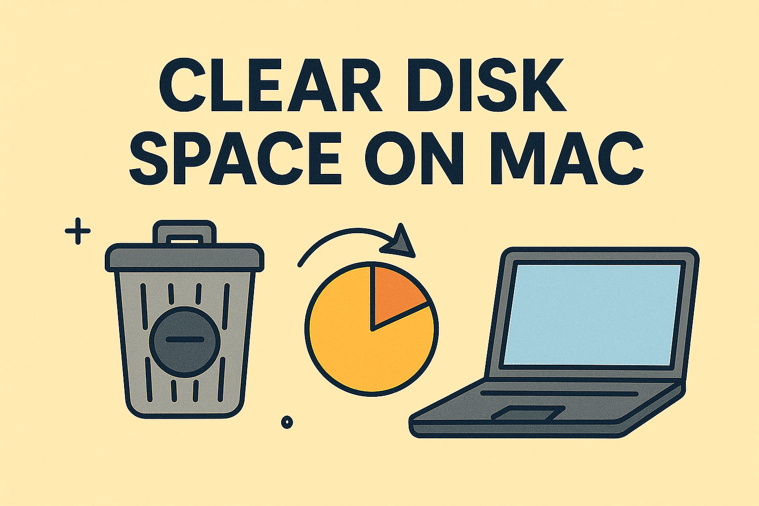 how to clear disk space on mac