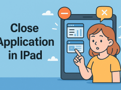how to close application in ipad