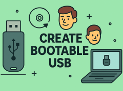 how to create bootable usb