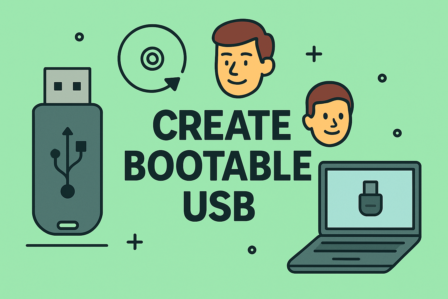 how to create bootable usb