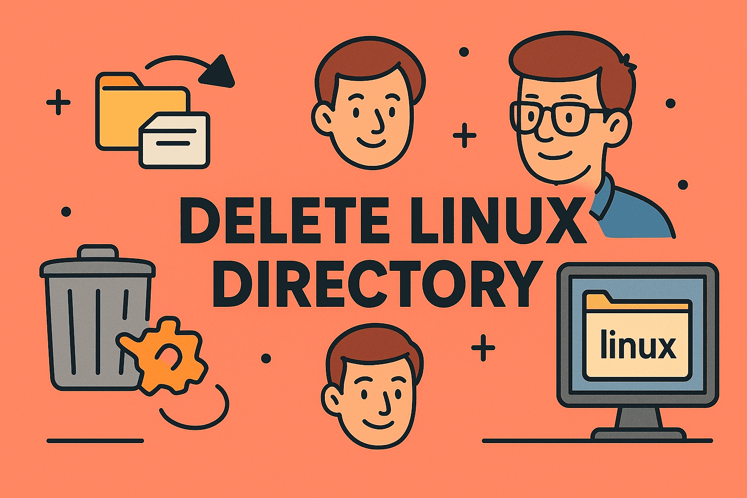 how to delete linux directory