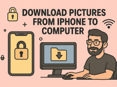how to download pictures from iphone to computer