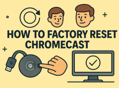 how to factory reset chromecast
