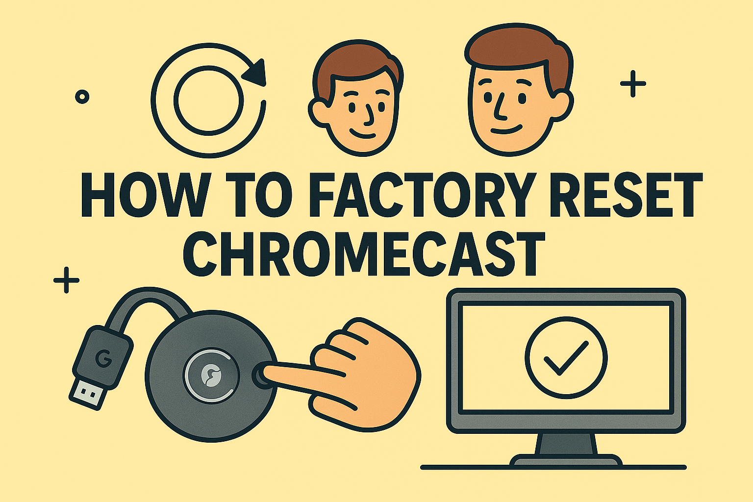 how to factory reset chromecast