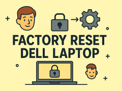 how to factory reset dell laptop