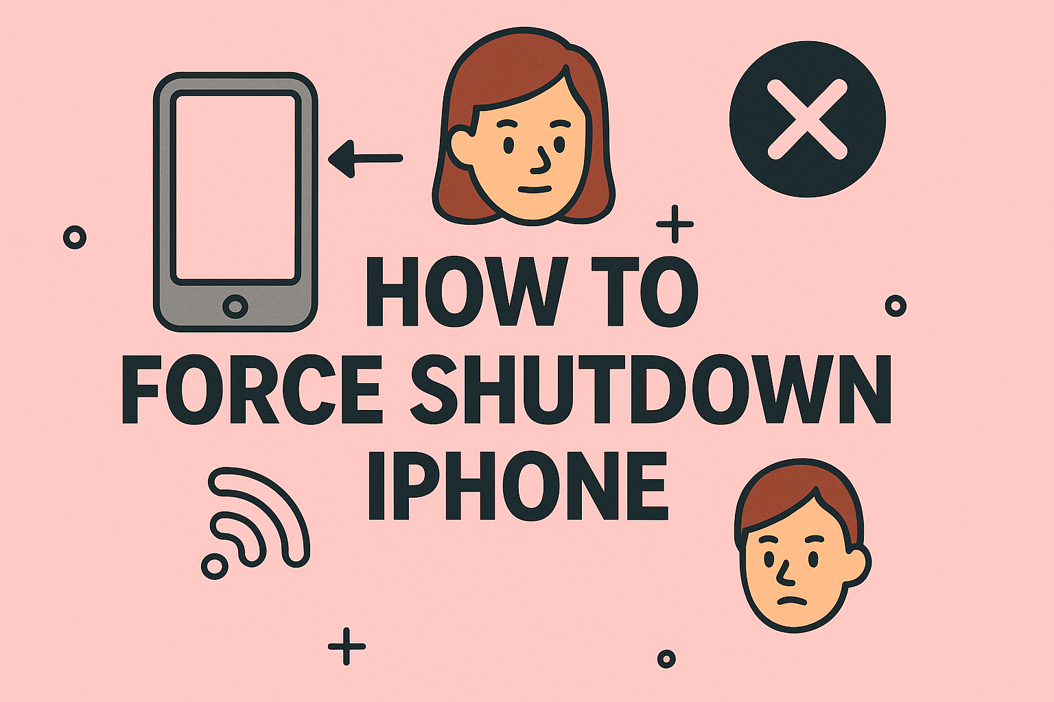 how to force shutdown iphone