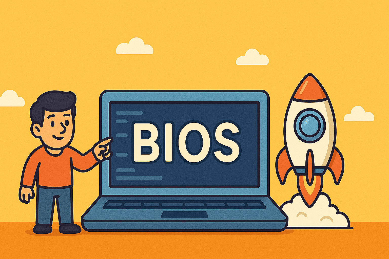 how to launch bios