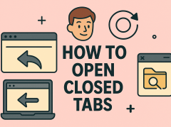 how to open closed tabs