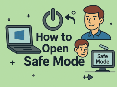 how to open safe mode
