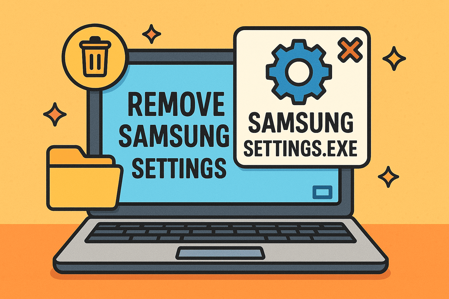how to remove samsung settings.exe