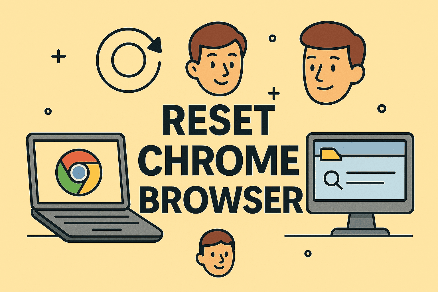 how to reset chrome browser
