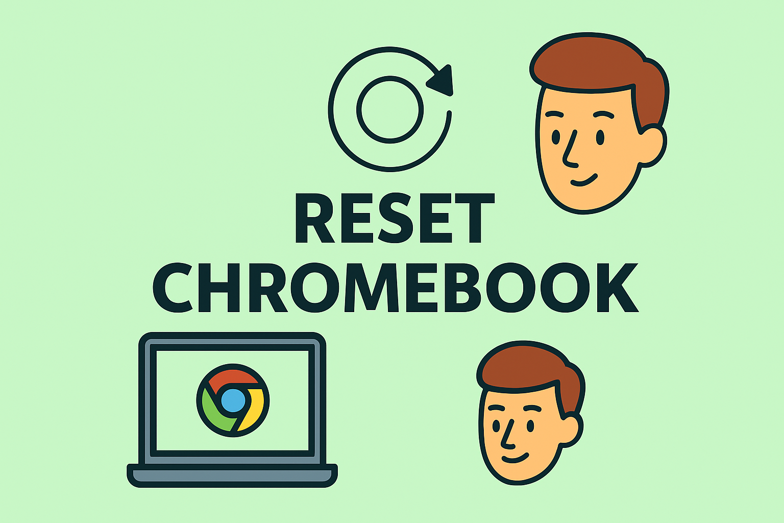 how to reset chromebook
