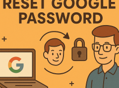 how to reset my password for google