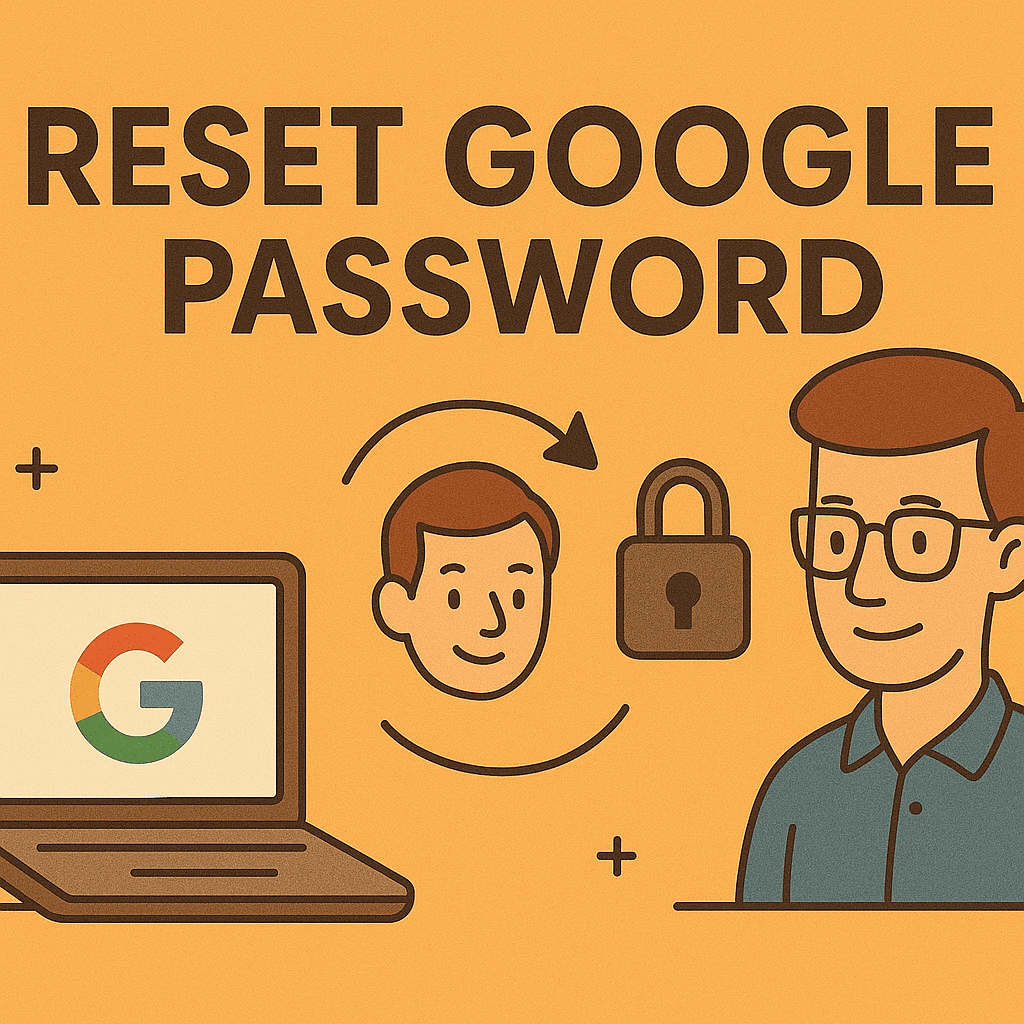 how to reset my password for google