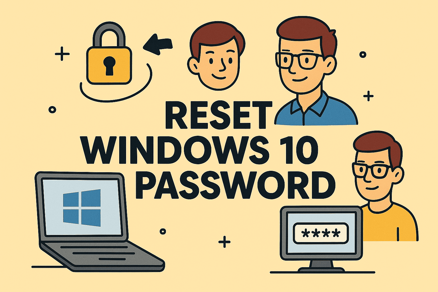 how to reset windows 10 password without logging in