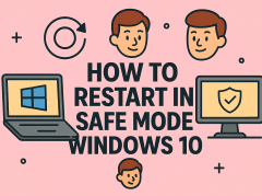 how to restart in safe mode windows 10