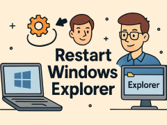 how to restart windows explorer