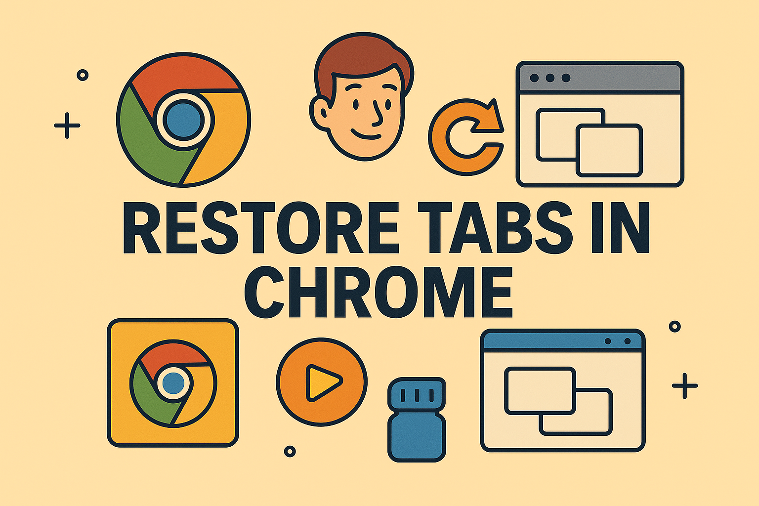 how to restore tabs in chrome