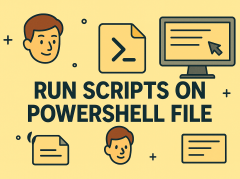 how to run scripts on powershell file