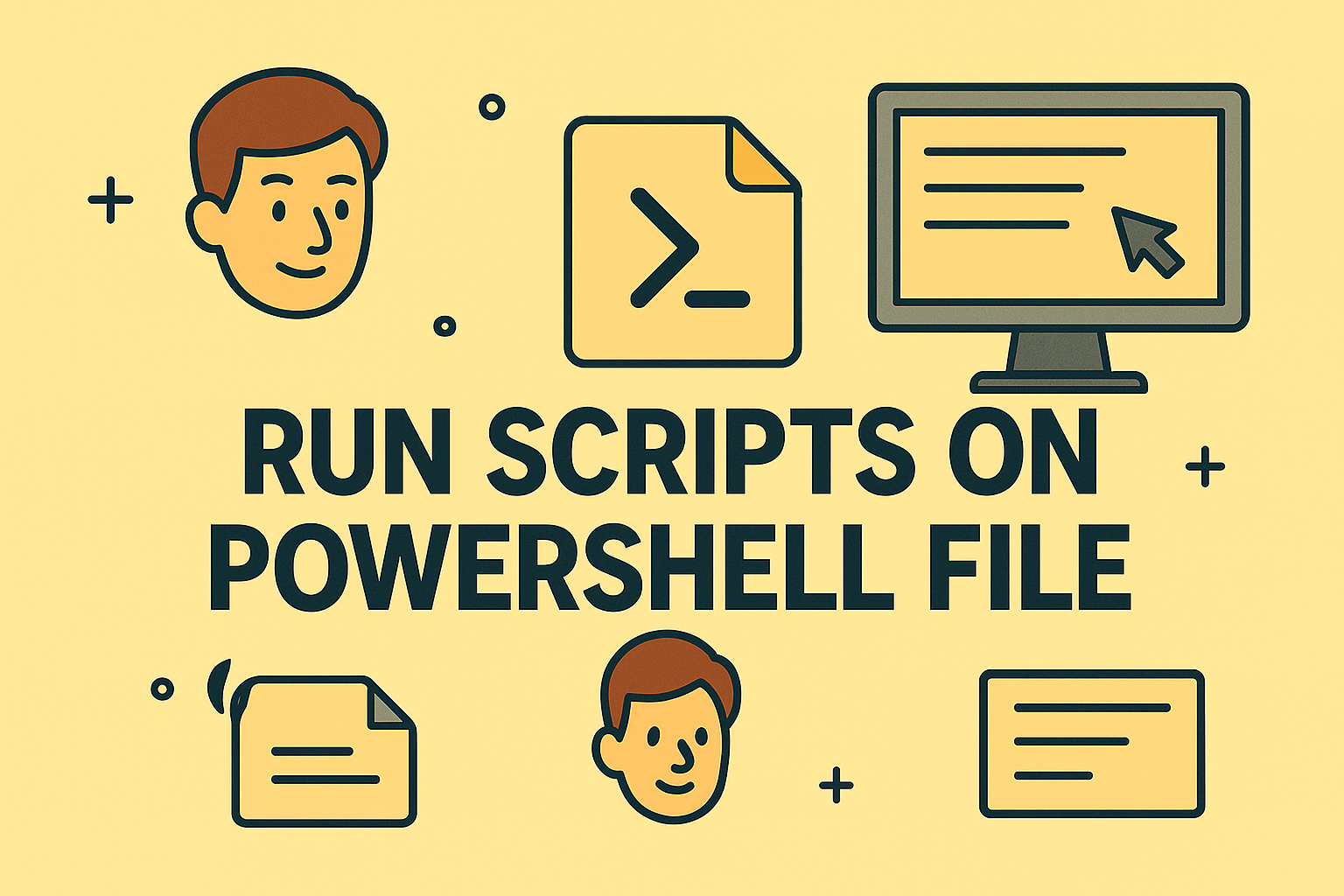 how to run scripts on powershell file