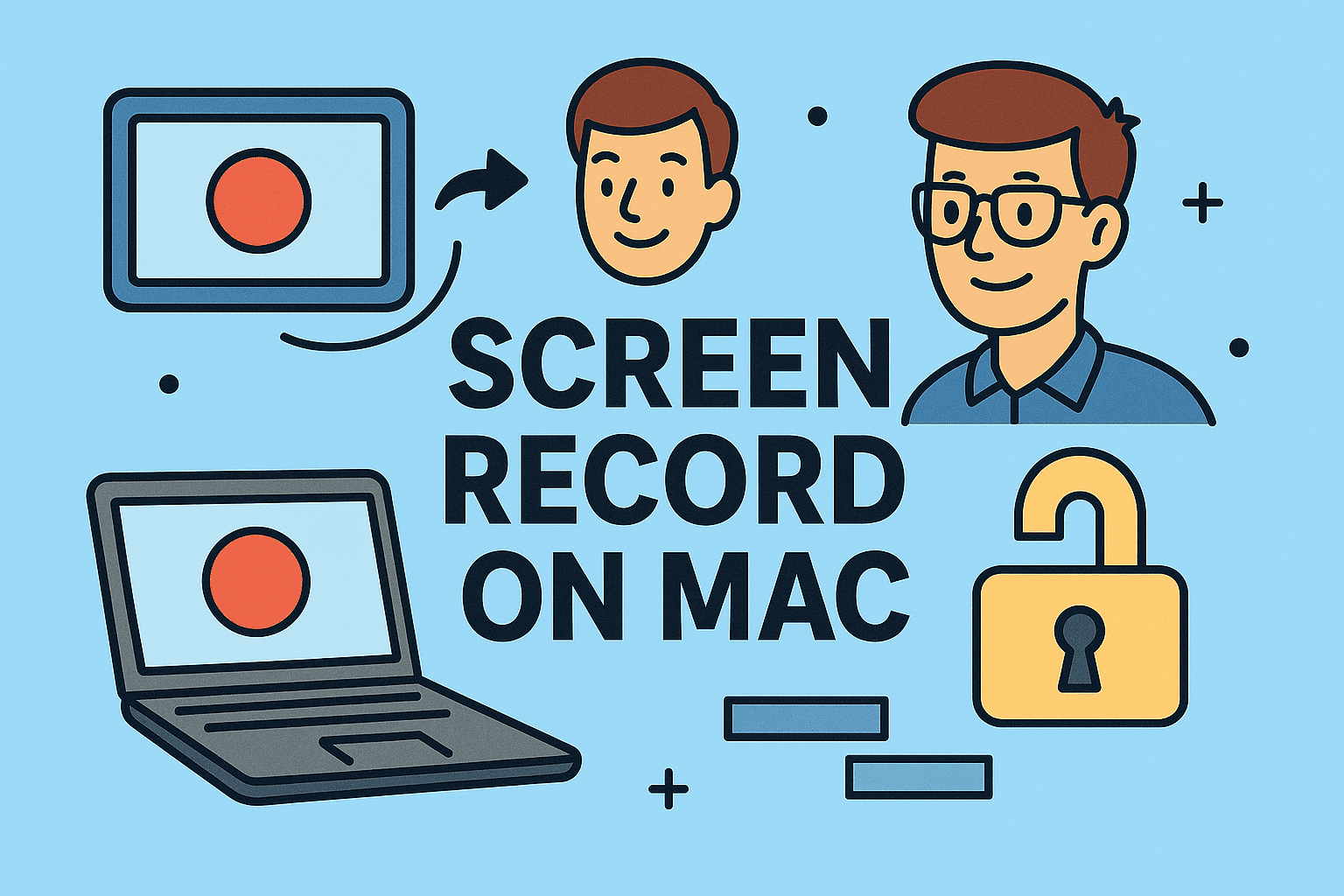 how to screen record on mac