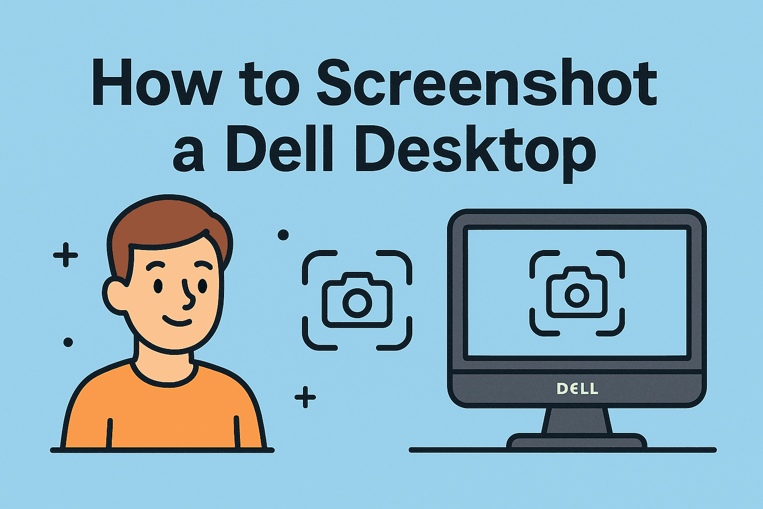 how to screenshot a dell desktop